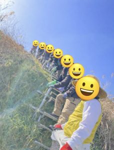 陥没個所の埋め戻し作業を行いました!